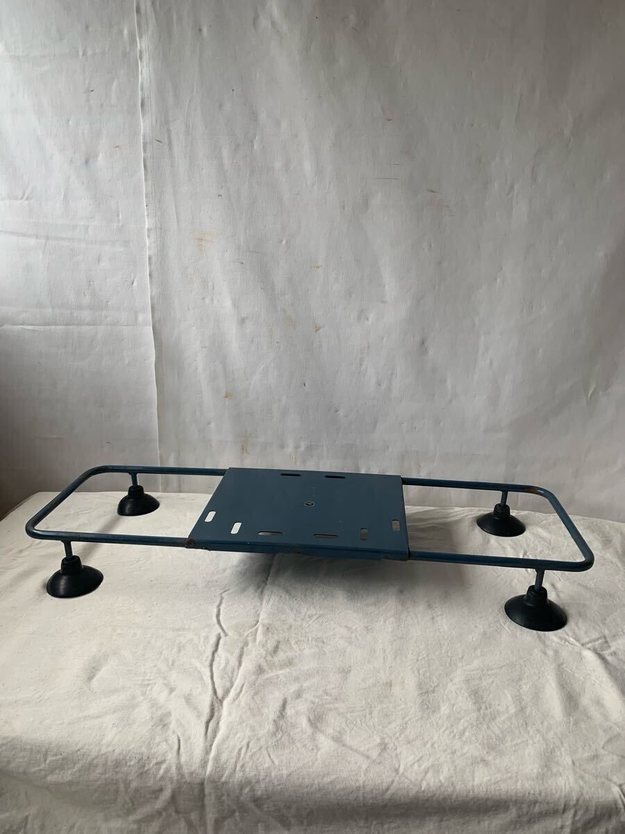 経年の雰囲気が素敵なアイアン製台 インダストリアル展示花台店舗什器インテリアディスプレイ古道具アンティークビンテージ工業系シャビー 拍卖