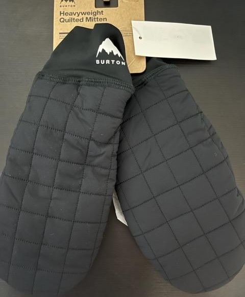 Burton Heavyweight Quilted Mitten True Black M mitt ミトン グローブ 拍卖