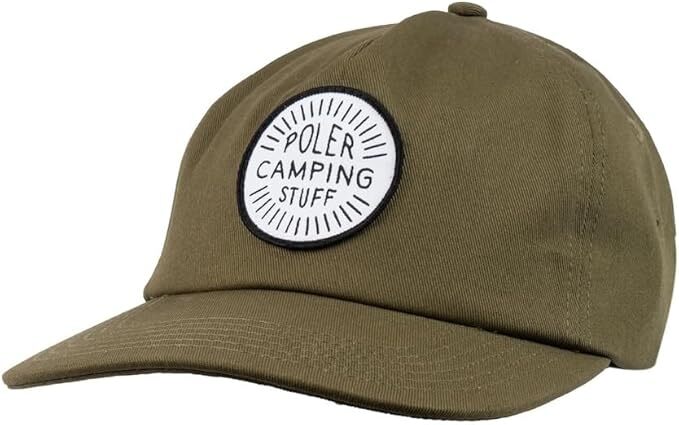 Poler Camping Stuff Patch Hat Cap Olive キャップ拍卖