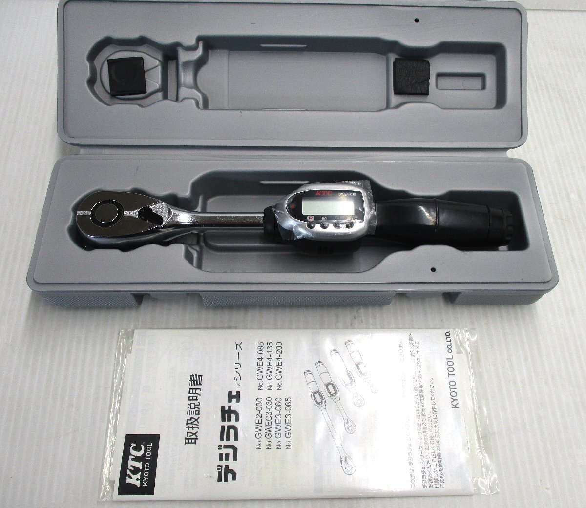 ★ 100209 デジラチェッ デジタルトルクラチェット KTC GWE4-085 通電確認済 未使用 ★拍卖