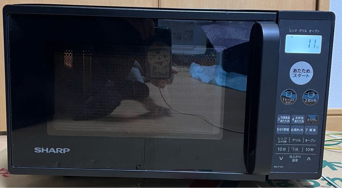 SHARP 電子レンジ RE-F161-B (2021年)拍卖