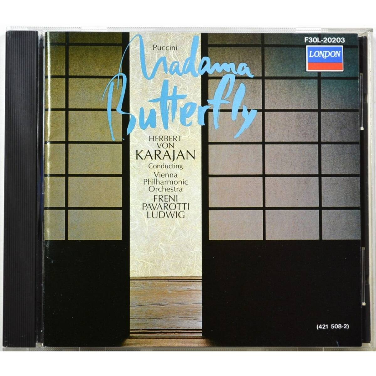 ヘルベルト・フォン・カラヤン ◇ プッチーニ 歌劇「蝶々夫人」 ハイライツ ◇ ミレッラ・フレーニ / ルチアーノ・パヴァロッティ ◇拍卖