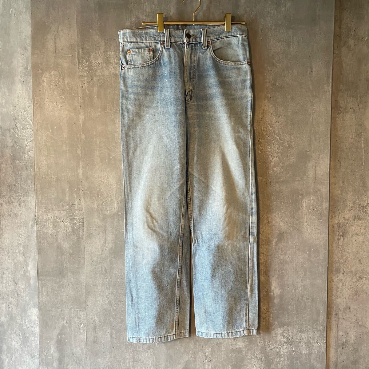 【USA製】Levi's 515 ストレートデニム W31 95年製 リーバイス ジーンズ 90s拍卖