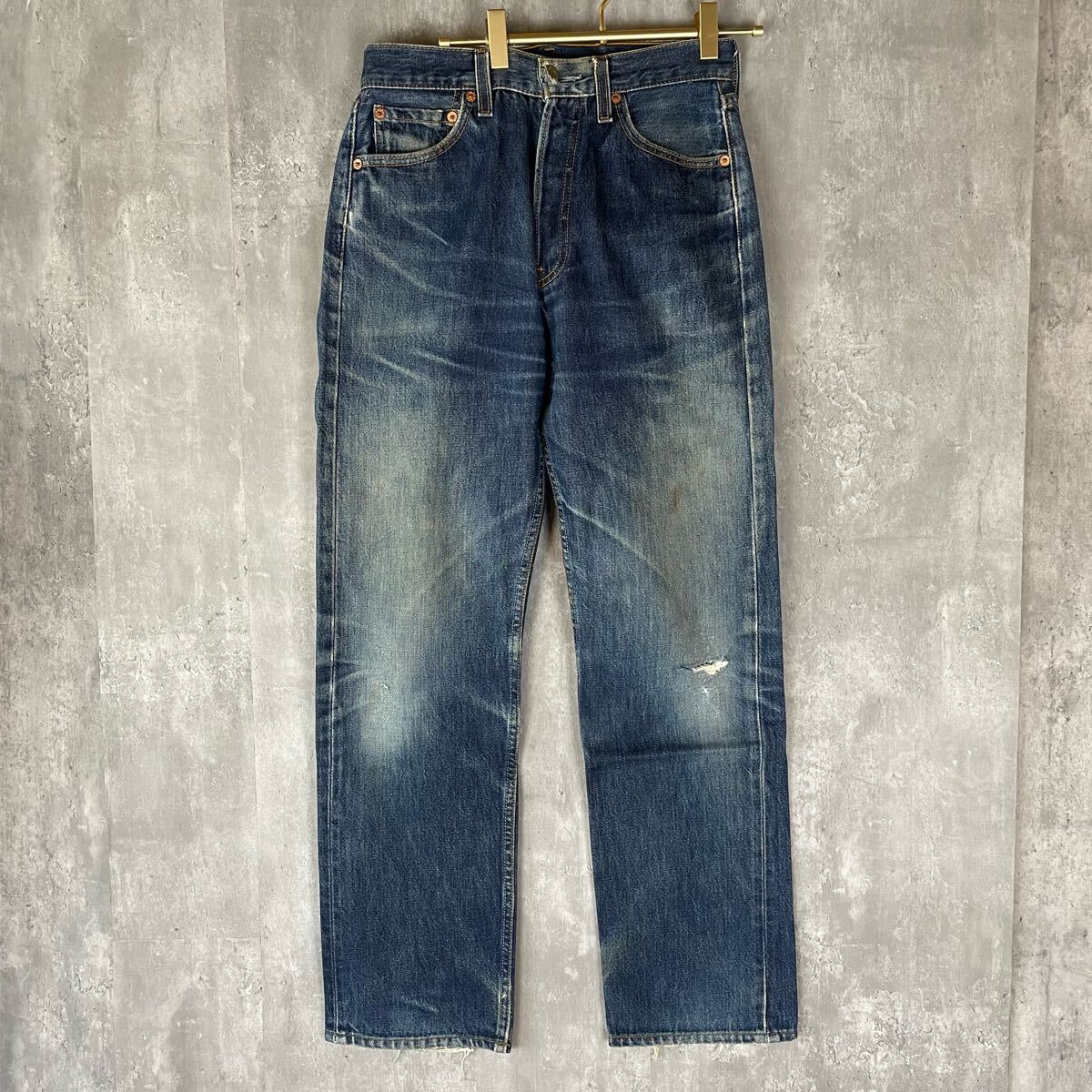 【USA製】Levi's501 ストレートデニム 553工場 W29 色落ち◎ ジーンズ リーバイス パンツ 00年 アメリカ製 アメカジ拍卖
