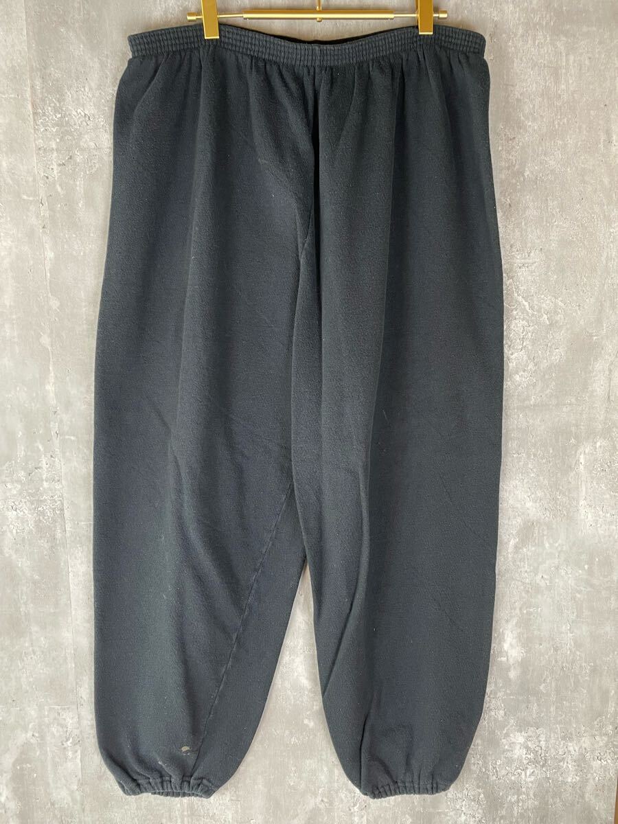 【USA製】BASSETT-WALKER コットン スウェットパンツ ブラック アメカジ ギャング ユルダボ拍卖