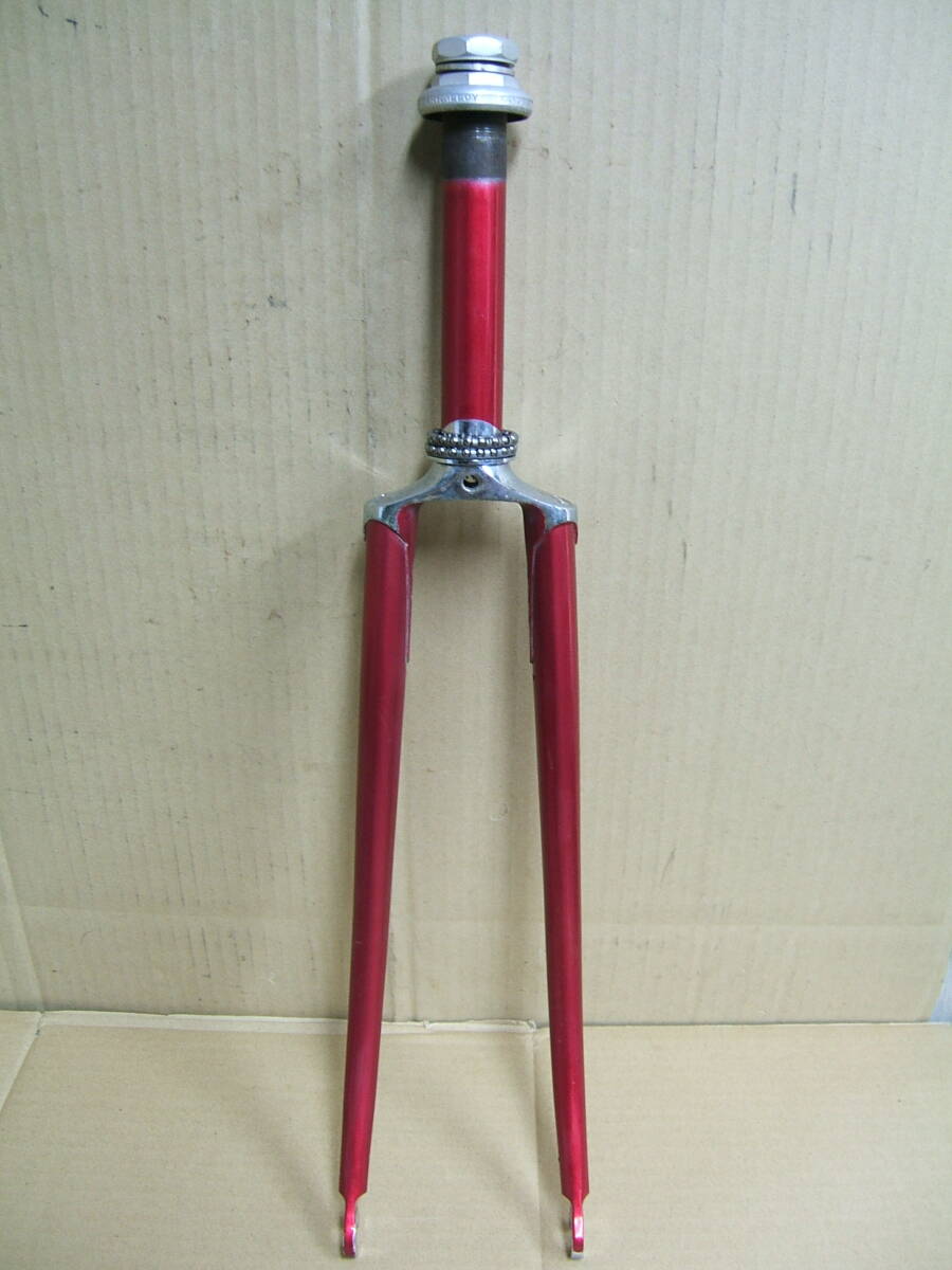 中古 700C用前ホーク 内φ22.2×162mm 鉄 TANGE FUJI BREV CAMPAGNOLO 247拍卖
