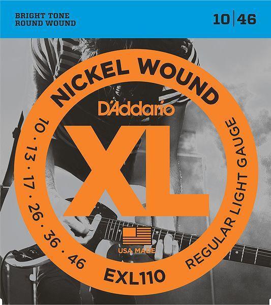 即決◆新品◆送料無料D’Addario EXL110×5(Regular Light [10-46/メール便拍卖