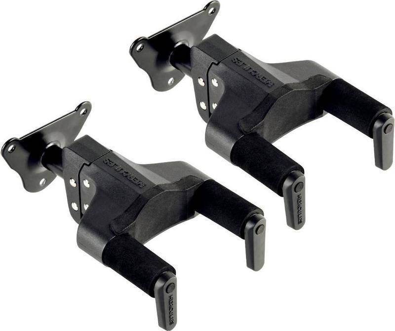 即決◆新品◆送料無料HERCULES GSP39WB PLUS/2個セット(GSP39WB+) ワイドネック対応 壁掛け式 ギターハンガー ギタースタンド拍卖