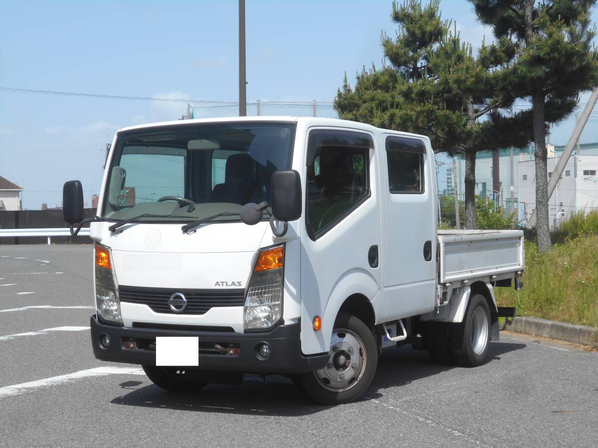 安売り☆業販価格☆厳選車☆H26年式☆Wキャブ☆最大積載1.85t☆AT☆ナビ☆ETC☆3000ccディーゼルターボ☆事故歴無☆予備検査付拍卖