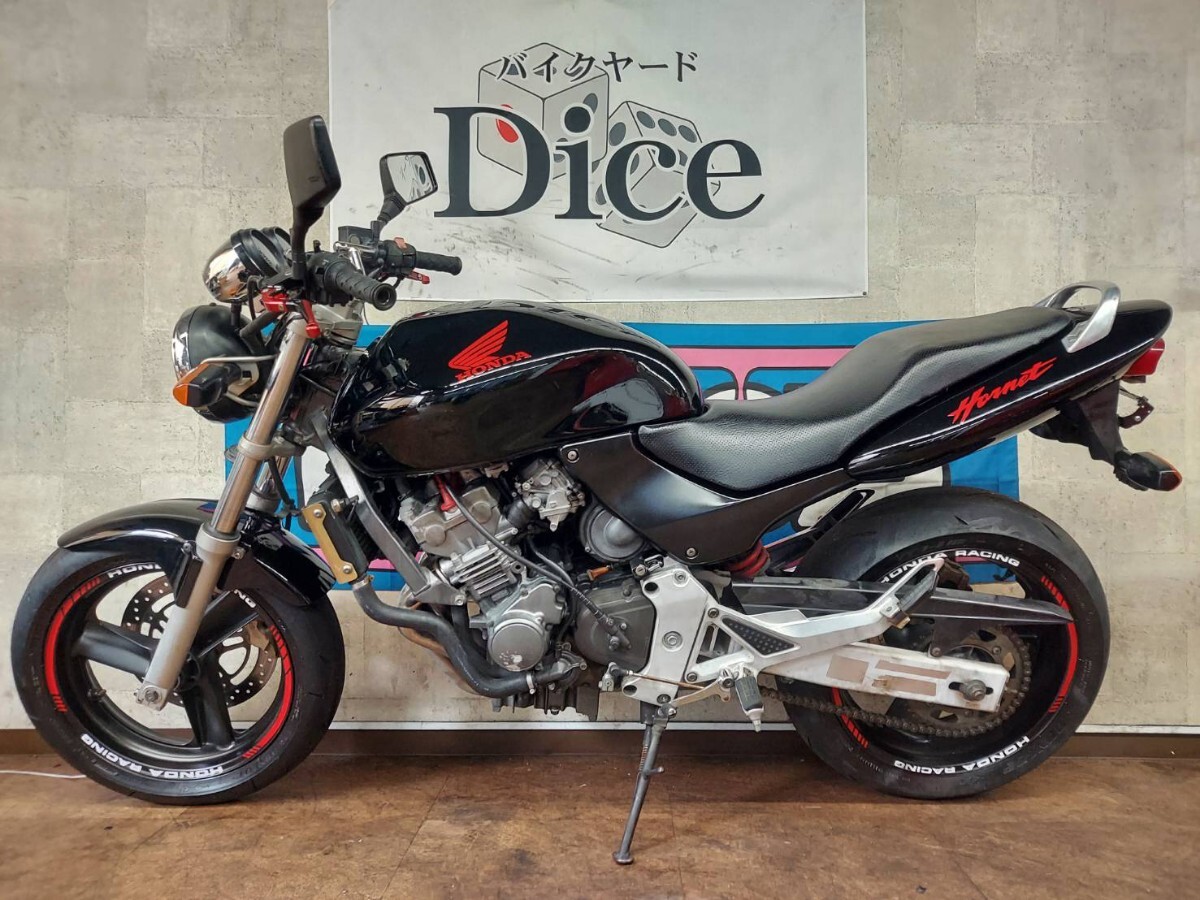 ★自賠責保険付き! HONDA ホーネット250 MC31 セル1発 実働車 書類有り 4気筒 ネイキッド 旧車 中型 バイク 京都拍卖