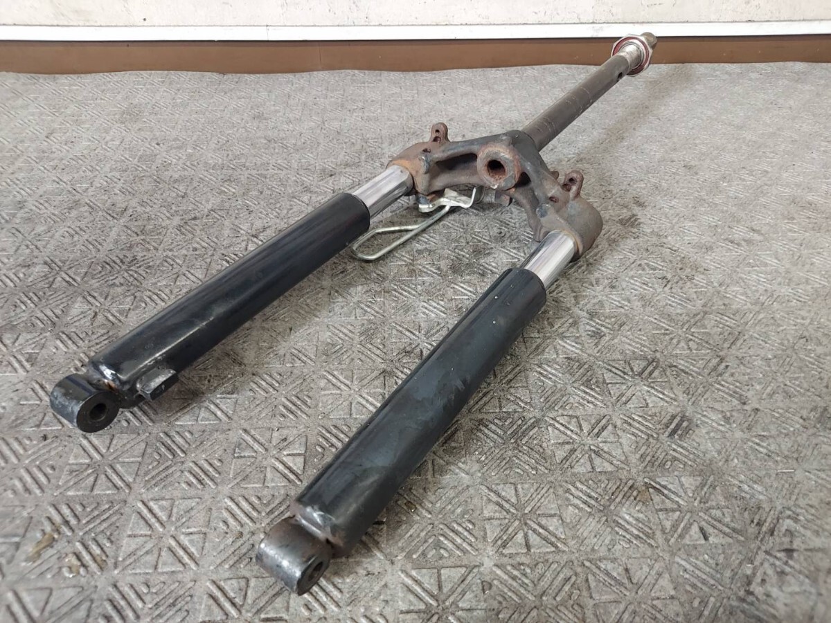 ホンダ スマートDIO AF56-1416~ フロントフォーク 三又 ステム 曲がり無し 4サイクル 純正 部品 パーツ拍卖