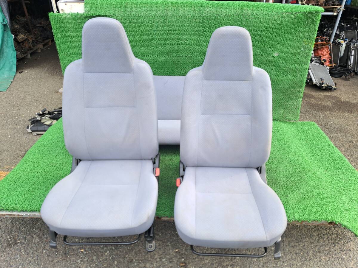 416 ダイハツ ミラ L700V フロント左右 シート 運転席 シート 助手席 シート ドライバーシート リアシート 1台分 ※配送条件あり※拍卖