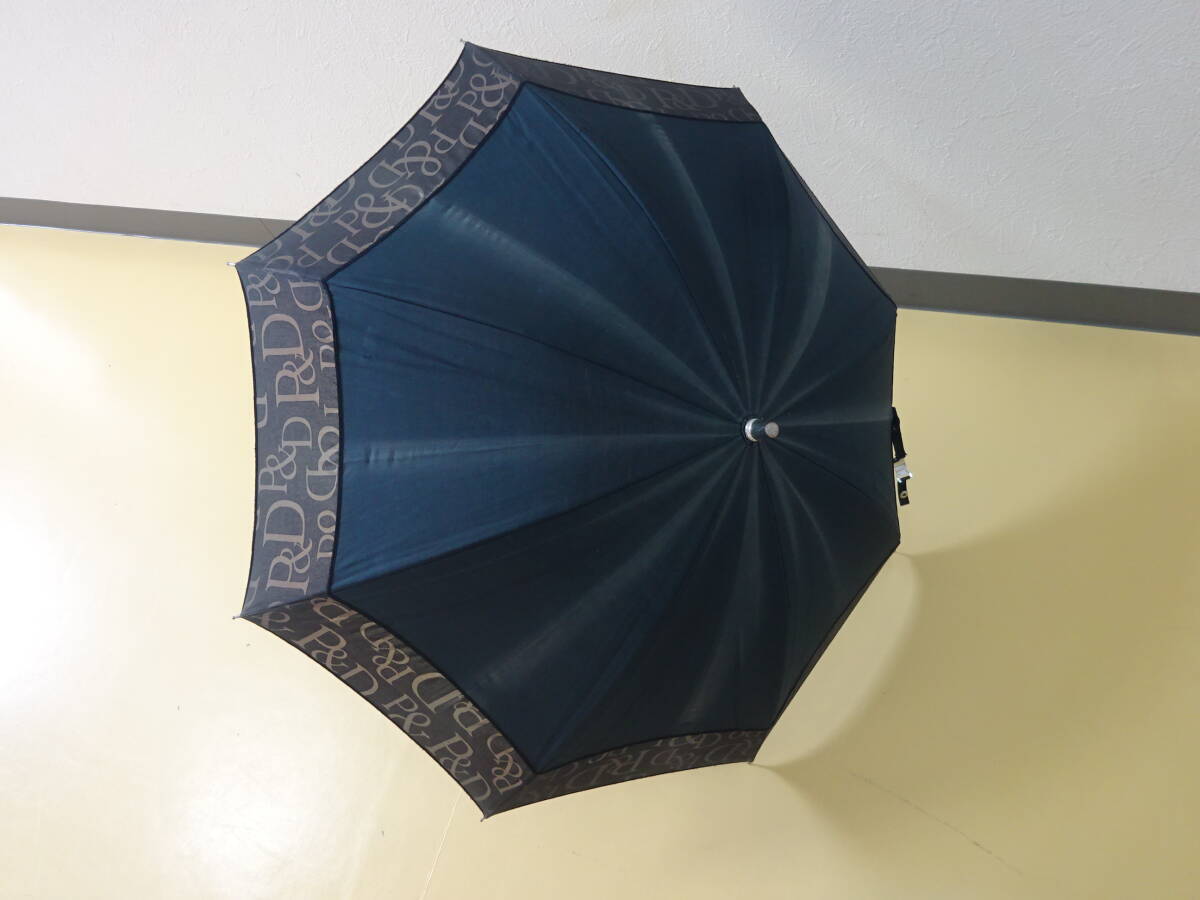 (せ-A4-113)日傘 Pinky&Dianne ピンキー&ダイアン ブラック 黒 全長約52~61~70.5cm 半径約40.5cm 中古拍卖