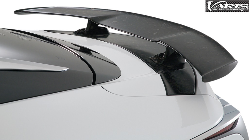 【M’s】レクサス LC (2017.3-) VARIS MAGNUM OPUS リアウイング+ベーススポイラー 3K-CARBON LEXUS LC500 バリス エアロ VALE-014C拍卖