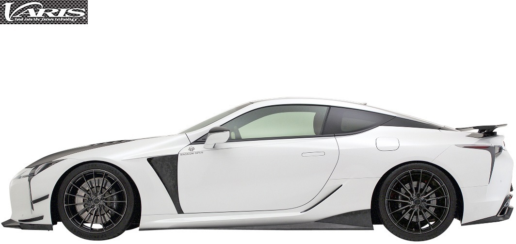 【M’s】レクサス LC (2017.3-) VARIS MAGNUM OPUS サイドスカート 左右 3K-CARBON LEXUS LC500 バリス エアロ サイドステップ VALE-012C拍卖