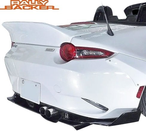 【M's】マツダ MX-5 ND ロードスター RALLY BACKER ダックウイング ダックテール トランクスポイラー ラリーバッカー エアロ パーツ 部品拍卖