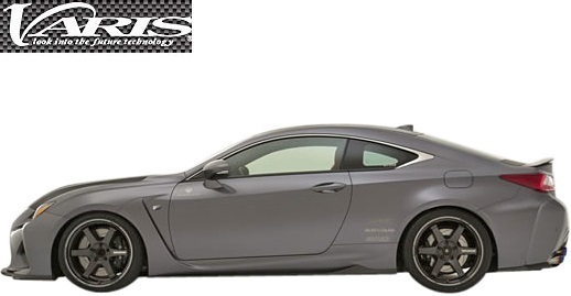 【M's】レクサス RC-F USC10 (前期) VARIS サイドアンダースカート 左右 バリス カーボン CARBON エアロ LEXUS RC F VALE-002C VALE002C拍卖