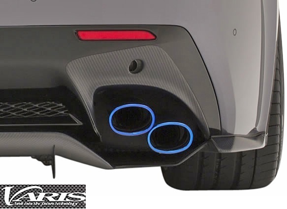 【M's】レクサス RC-F USC10 (前期) VARIS カーボンマフラーガーニッシュ CARBON カーボン バリス エアロ LEXUS RC F VALE-006 VALE006拍卖