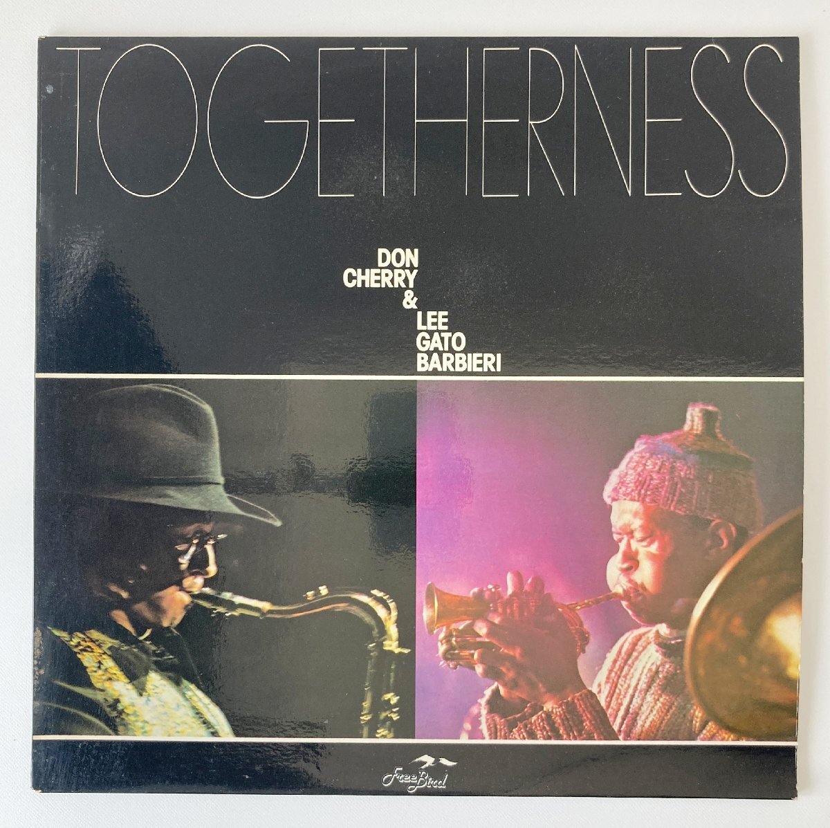 LP/ DON CHERRY & LEE GATO BARBIERI / TOGETHERNESS / ドン・チェリー / フランス盤 コーティングJK FREE BIRD FLY01 5D23H-13831拍卖