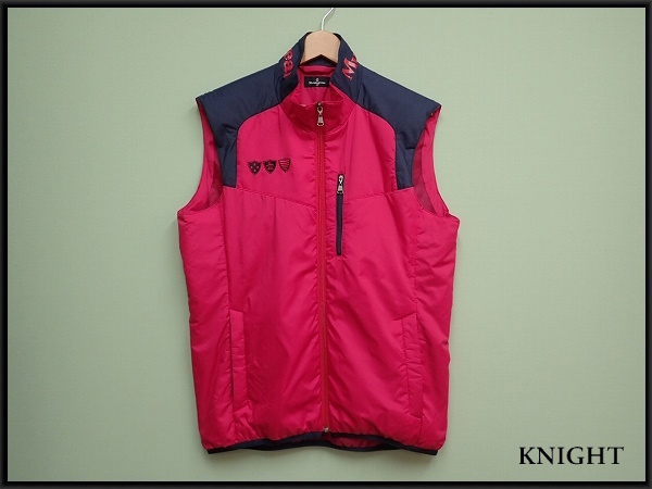 Munsingwear 中綿ベスト・LL□マンシングウェア/ゴルフ/大きいサイズ/メンズ/25*5*1-23拍卖