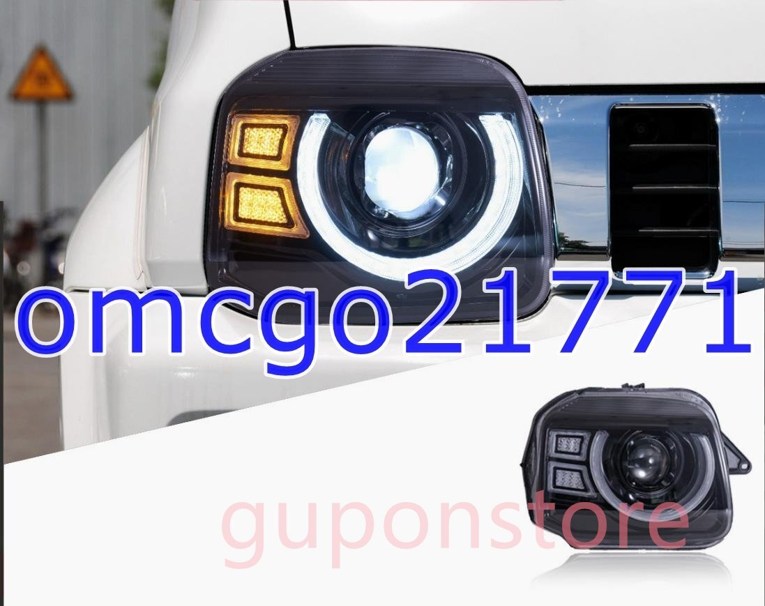 新品 高品質 JIMNY JB23 1998-2018 ジムニー ヘッドライト LED ディライト付き ポン付け 純正交換 ヘッドライト レンズ拍卖