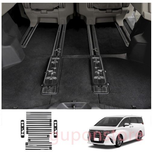 トヨタ アルファード ヴェルファイア 40系 2023- シートレール ステンレス 14p拍卖