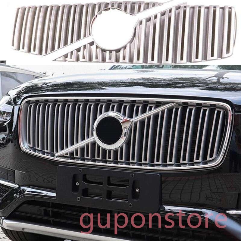 ボルボ xc90 フロント グリル バンパー マット クローム カバー拍卖