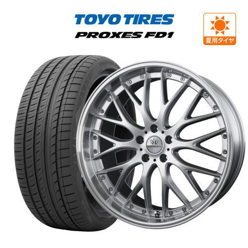 20インチ 9.0J 114.3 ホイール 4本 ロクサーニ マルチフォルケッタ TOYO プロクセス FD1 245/40R20拍卖