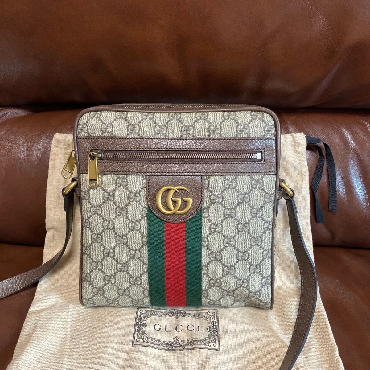 未使用品 グッチ GUCCI オフィディアGG メッセンジャーバッグ/ショルダーバッグ 斜め掛け拍卖
