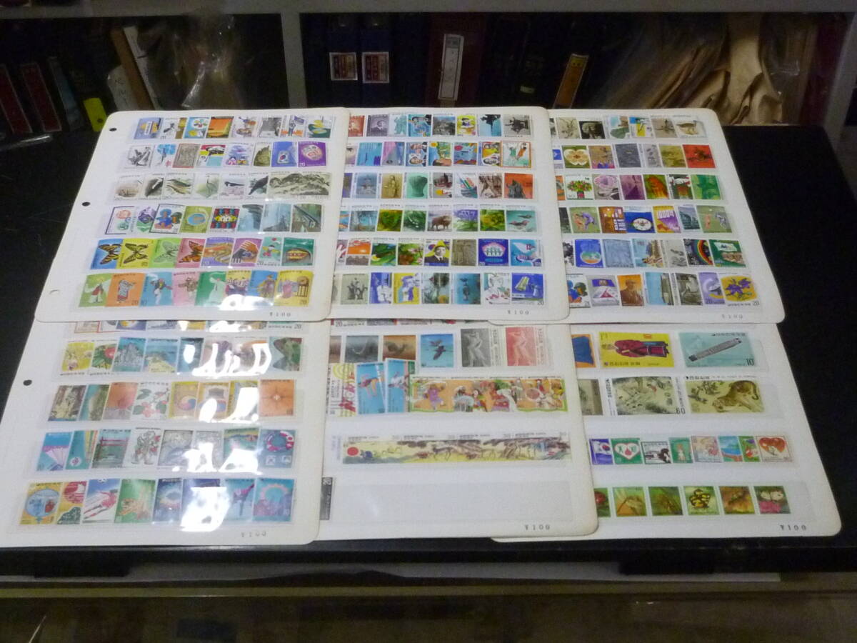 25F M №4 韓国切手 1971年位~ 各種 記念 普通切手含 計250種+ 6リーフ 未使用NH~OH・VF 拍卖