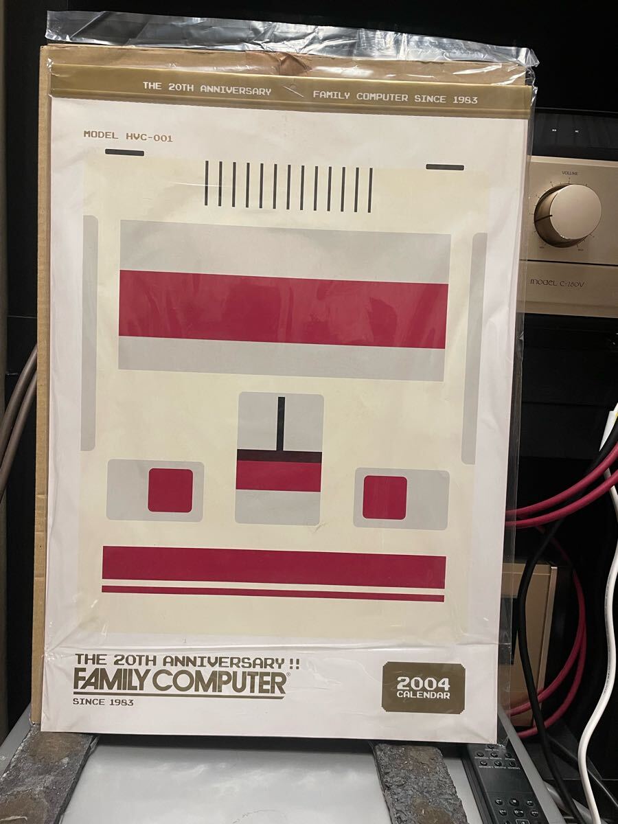 送料込み・任天堂・Nintendo/非売品 未開封/ファミコン生誕20周年プレゼントキャンペーン /2004年プレミアムカレンダー /拍卖