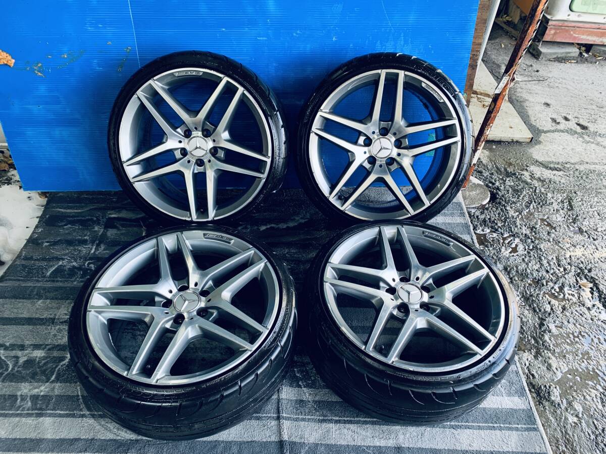 ベンツ Sクラス W222 AMG 純正 19X8.5J 19X9.5J +38 PCD112 5穴 A2224010000 A2224010100 19インチ ホイール タイヤ交換オススメします。 拍卖