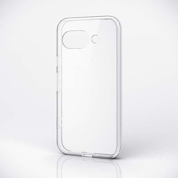 Google Pixel 9a用ハイブリッドケース 側面にはTPU素材、背面にはポリカーボネート素材を使用したスリムなスタイル: PM-P251HVCKCR拍卖