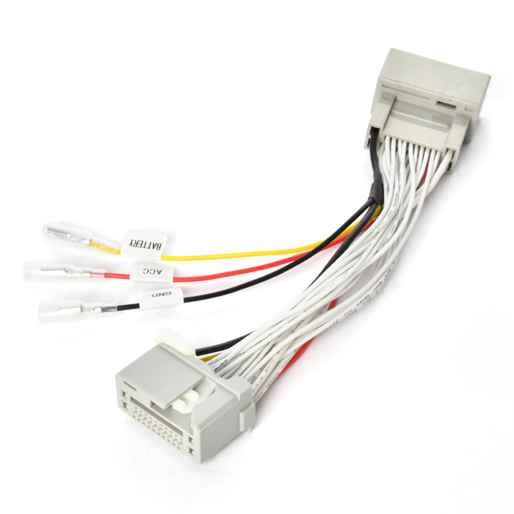 GS4/5/6/7 GR3/4/6/8 フィット e:HEV含む R04/10- ナビ電源取り出し ハーネス カプラー 24ピン アクセサリー 常時電源 ah94拍卖