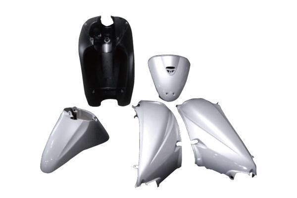 ホンダ トゥデイ AF67 外装セット 5点 銀 シルバー 新品 バイクパーツセンター拍卖