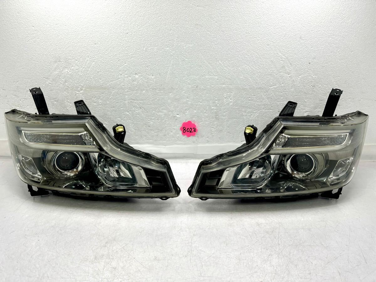 ホンダ ステップワゴン スパーダ RK5/RK6 左右ヘッドライト ランプ 純正 左右セット KOITO 100-62075 J4 (HHH)拍卖