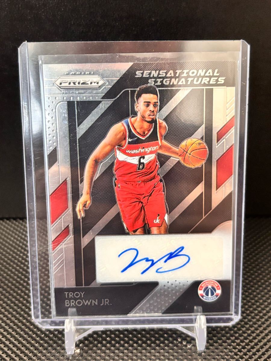 2018-19 Panini Prizm Troy Brown Jr. トロイ・ブラウン jr. 直筆サイン auto RC ルーキー拍卖