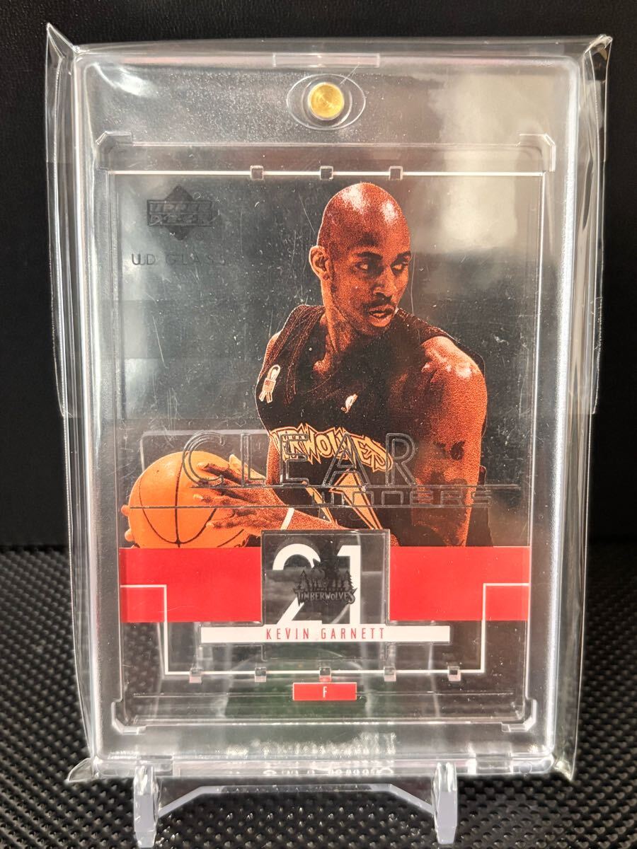 2003-04 UD Glass Kevin Garnett ケビン・ガーネット Clear Winners Minnesota Timberwolves拍卖