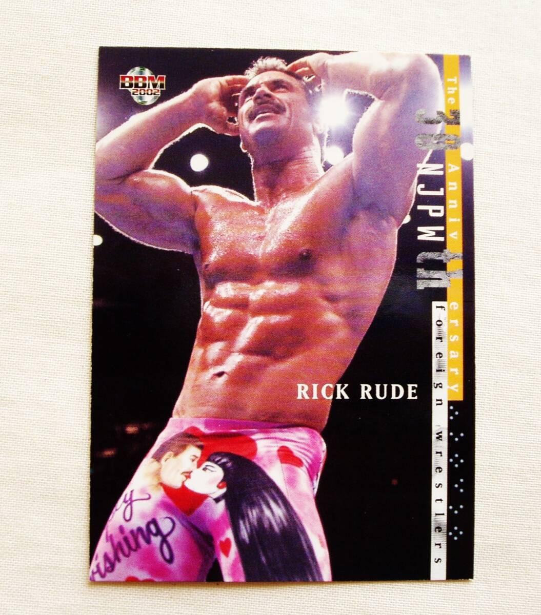 リック・ルード◆BBM2002 新日本プロレス30周年記念カード ラヴィシング RE拍卖