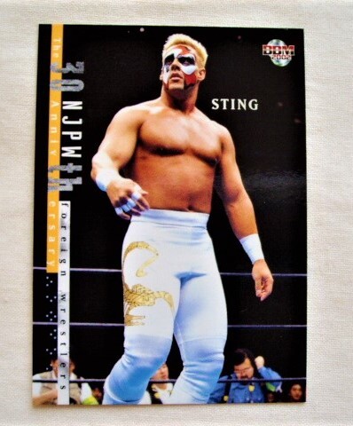 スティング◆BBM2002 新日本プロレス30周年記念カード 超銀盤戦士 Sting WCW グレートムタ 武藤敬司 RE拍卖