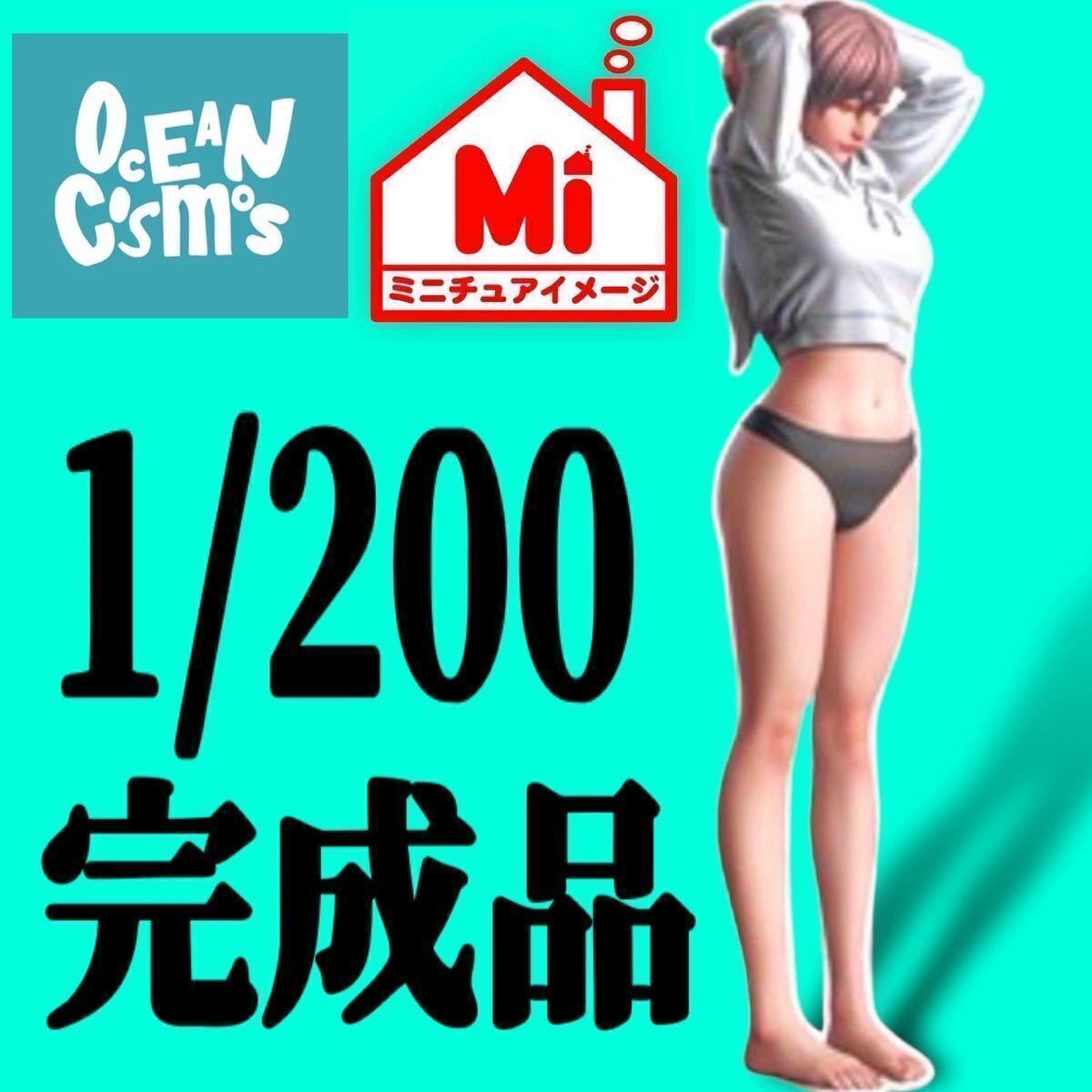 1/200 オーシャンコスモス フィギュア リアルフィギュア 1/64より小 ミニチュアイメージ ジオラマに ミニカーに 塗装済完成品拍卖