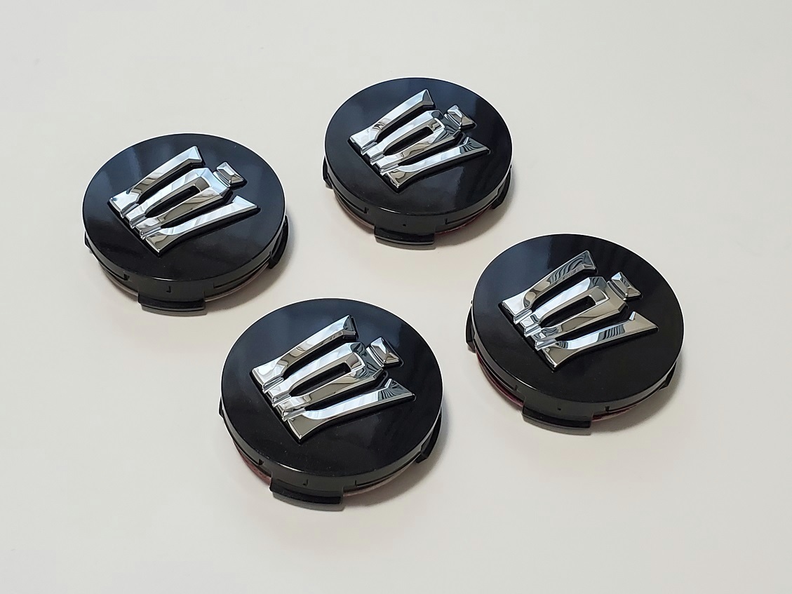 ★新品 220系 クラウン トヨタ純正アルミホイール用 センターキャップ 1台分 4個セット ブラック 黒 王冠マーク 180系・200系・210系にも拍卖