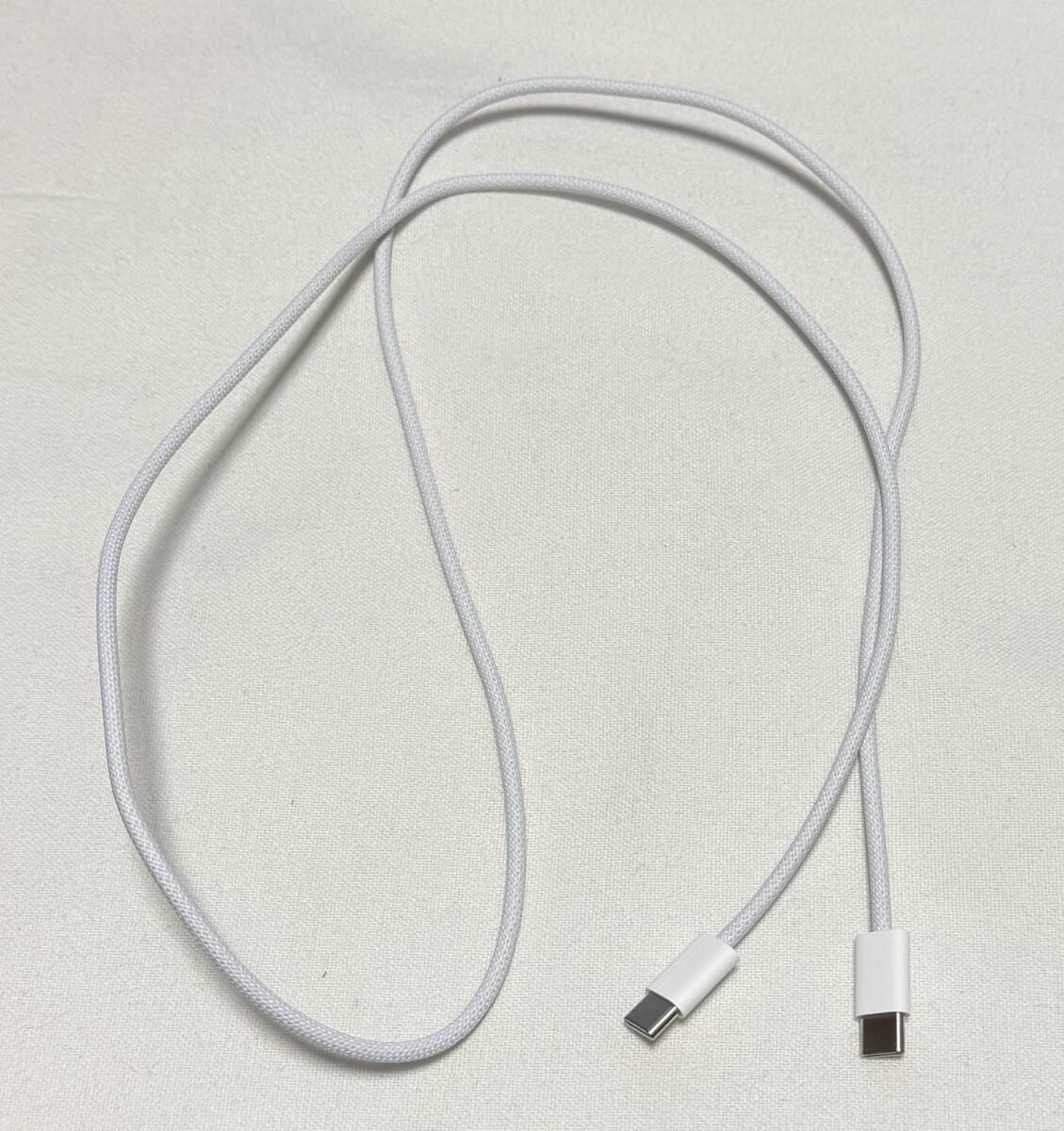 【USBケーブル】iPhone純正 Type-C to Type-C ケーブル拍卖