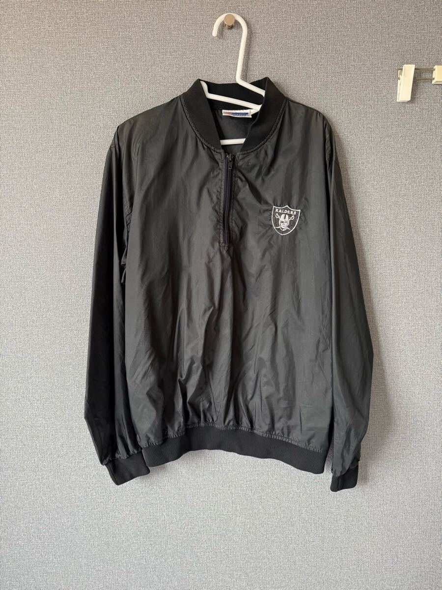 レイダース raiders 90s スターター ナイロンプルオーバー 古着 90年代 90's ヴィンテージ starter拍卖
