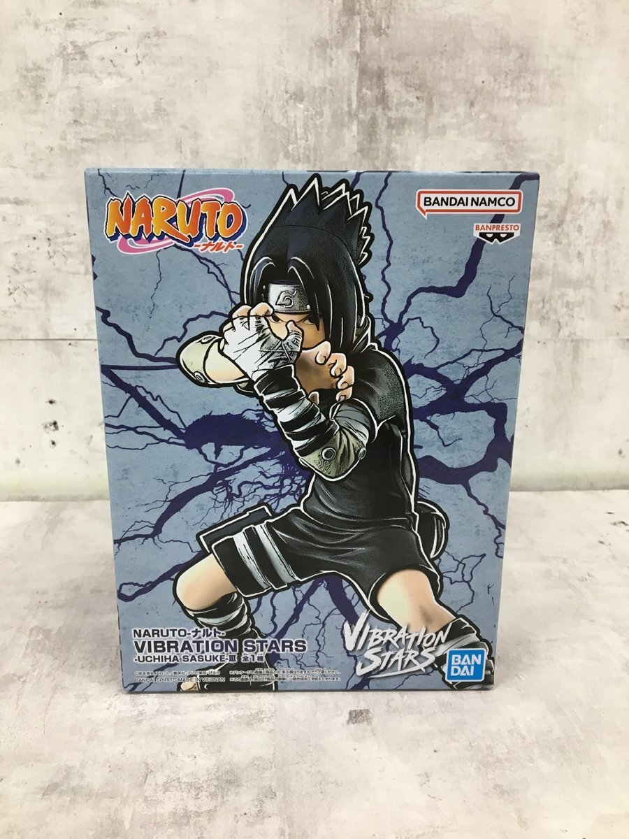084 未開封 ナルト VIBRATION STARS-UCHIHA SASUKE-3 プライズ フィギュア【G0071-004】拍卖