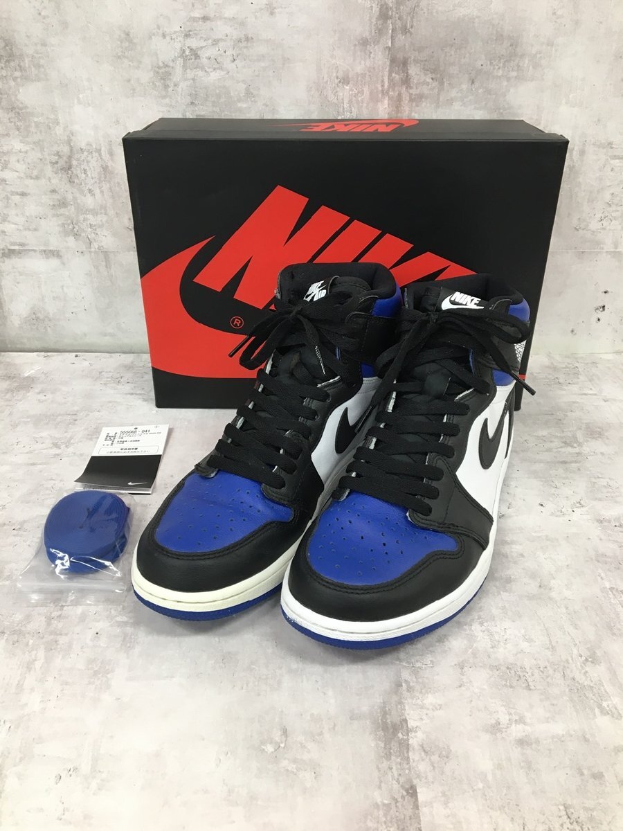 Nike Air Jordan 1 Retro High OG Royal Toe ナイキ エアジョーダン 1 レトロ ハイ OG ロイヤル トゥ【4779-004】拍卖