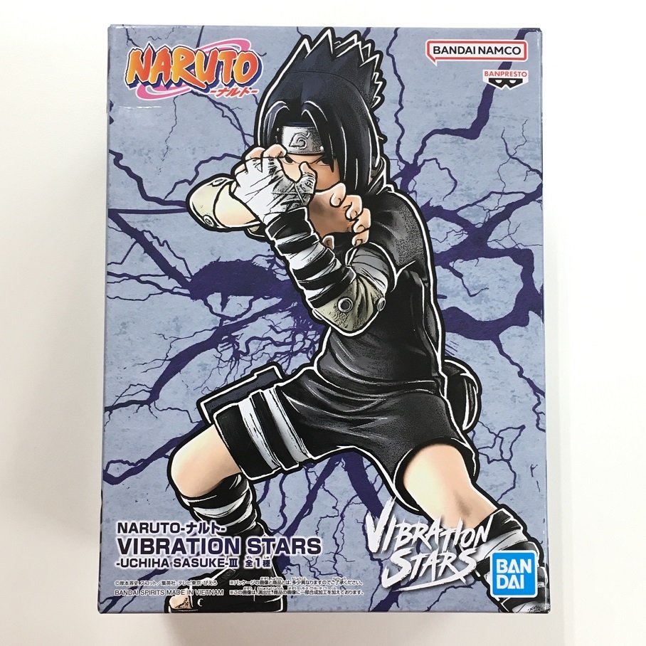 84 未開封 VIBRATION STARS UCHIHA SASUKE 3 サスケ プライズ フィギュア【G0065-004】拍卖