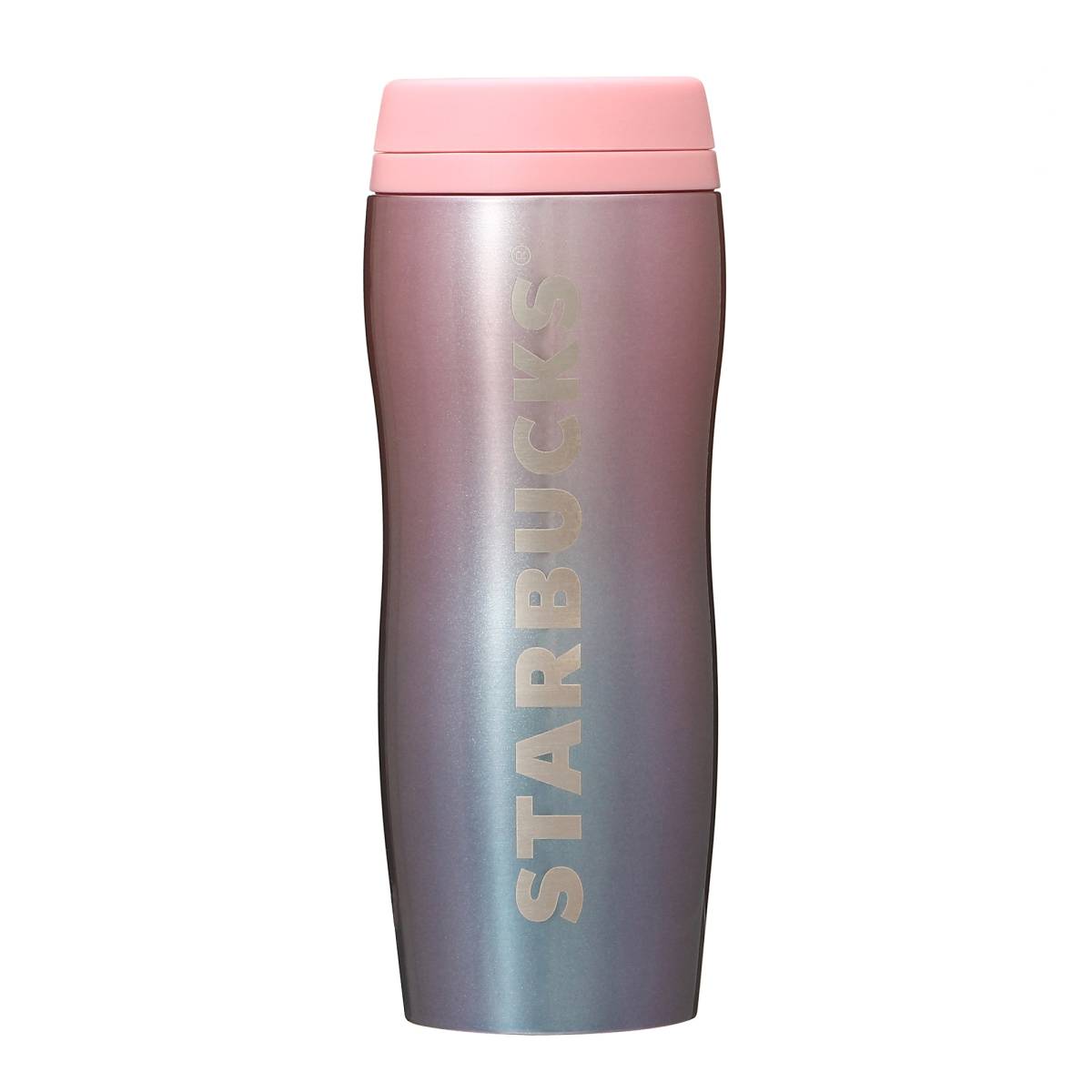 新品 即決!スターバックス カーヴド ステンレス ボトル グラデーション 355 ml拍卖