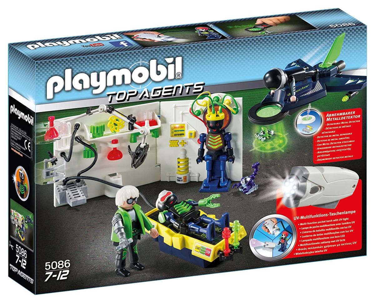 即決!新品 PLAYMOBIL プレイモービル 5086 トップエージェント拍卖