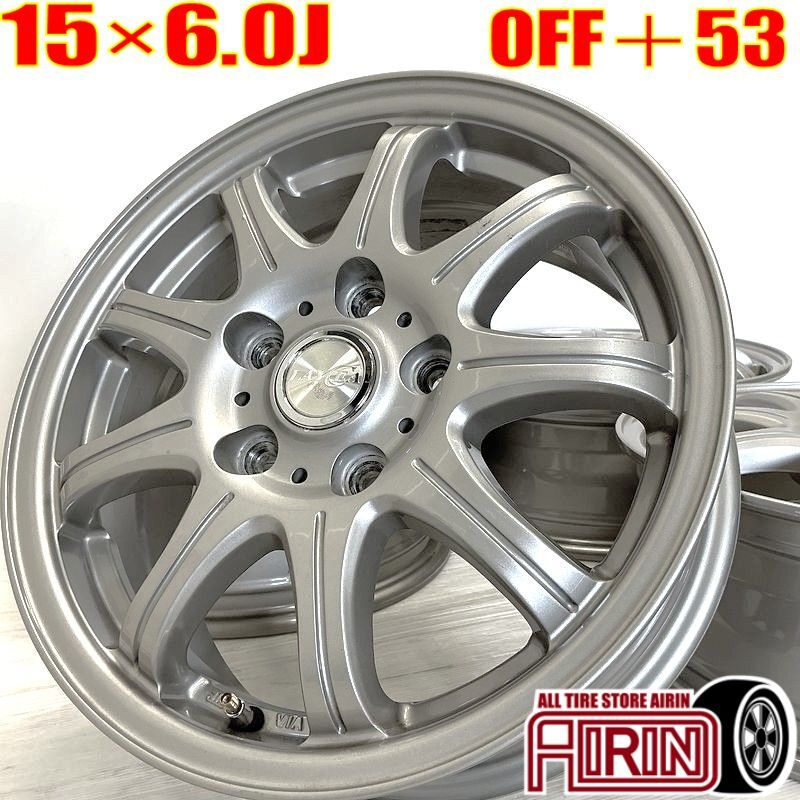 中古 アルミホイール LAYCEA レイシア 4本セット ストリーム アクセラ ラフェスタハイウェイスター プレマシー などに アルミ ホイール拍卖